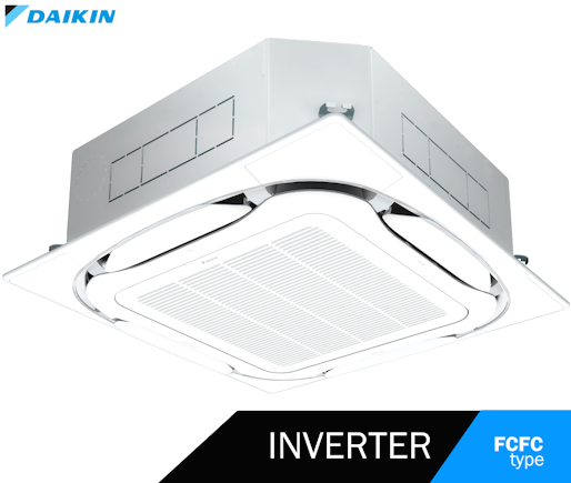 Daikin AC Cassette Inverter FCFC Type (Round Flow Cassette)
