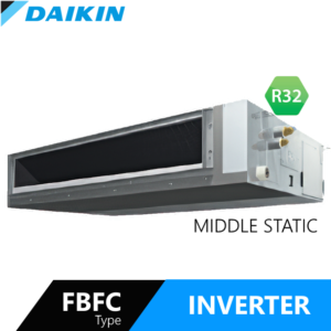 Daikin Split Duct FBFC Type Inverter R32 – AC Ducting Middle Static Hemat Energi