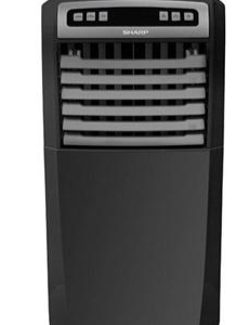 SHARP Air Cooler Portable 10L - 20L (Kipas Penyejuk Udara Evaporatif) Hitam Elegan