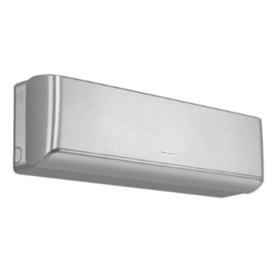 AC Split Premium Silver Metalik - Desain Brushed Elegant, Pendingin Ruangan Mewah