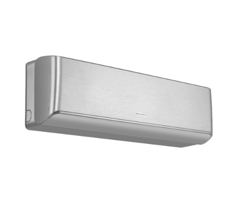 AC Split Premium Silver Metalik - Desain Brushed Elegant, Pendingin Ruangan Mewah