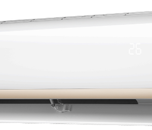 AC Midea Indoor Unit Wall Mounted (Desain Premium dengan Aksen Emas & Layar Digital)
