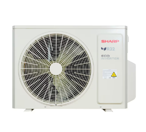 Unit Outdoor AC Sharp Eco Inverter R32 (Kondensor AC Hemat Energi)